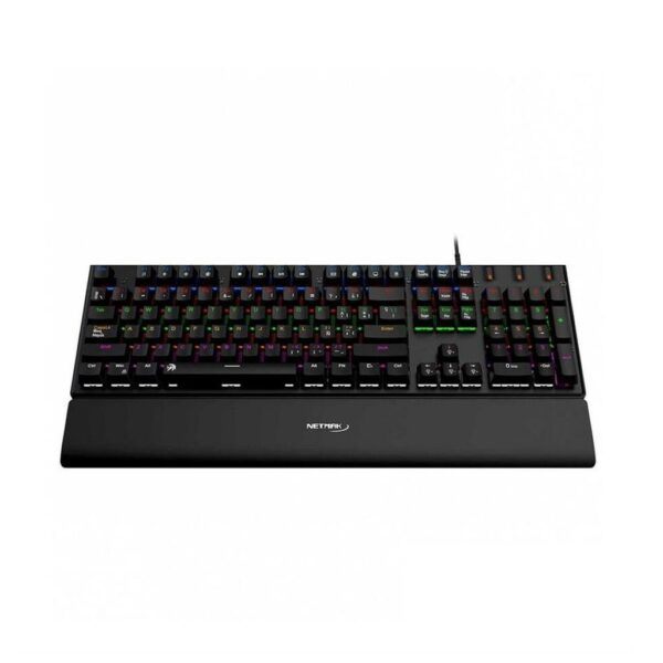 Teclado USB GAMER Mecanico Netmak NM-LEGEND Negro