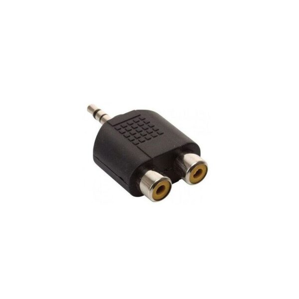 Ficha Microfono 3.5M a 2 RCA H VAPEX CON466