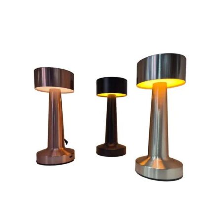 Lampara Velador Led Desk Lamp Red JK-9031