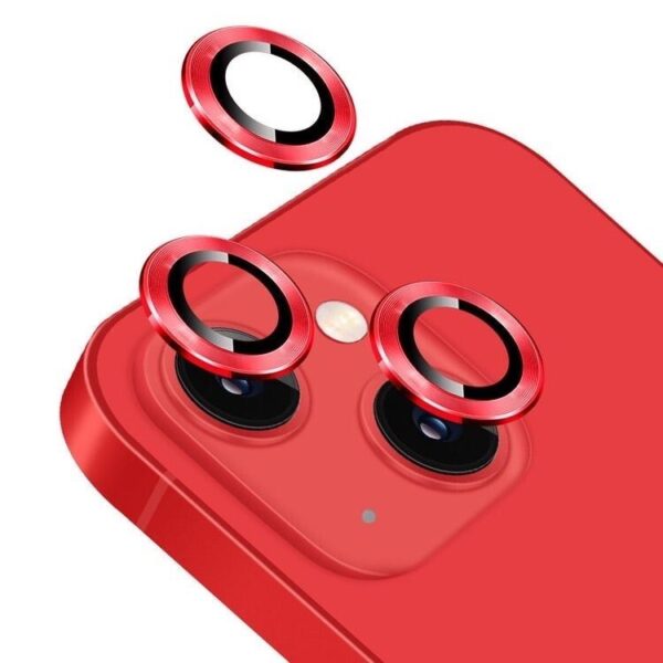 Protector Individual de Camara Vidrio Iphone 11 / 12 Red