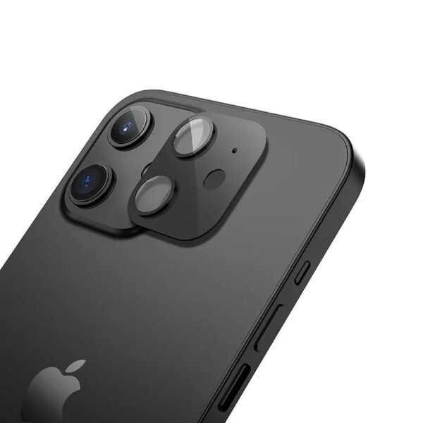 Protector Completo de Camara Vidrio Iphone 12 Black