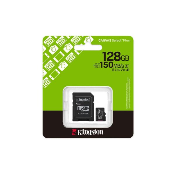Memoria 128GB KINGSTON Canvas Select Plus GEN3 V10
