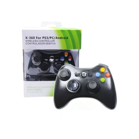 Joystick XBOX 360/PS3/PC/ANDROID Inalambrico NJX312 2.4G Negro