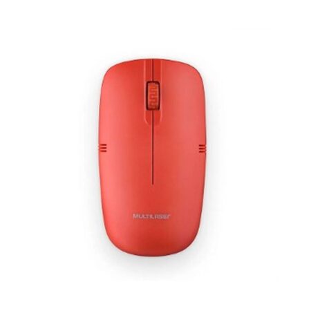 Mouse Inalambrico MULTILASER MO289 Rojo