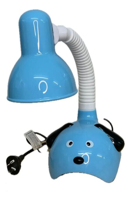 Lampara Velador  Table Lamp Perrito OR-l04 Celeste /Rosa