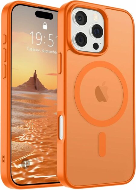 Funda MAGNETIC ANTISHOCK TPU Color Iphone 16 Pro Max