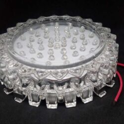 Luces LED Lampara Vidrio Colores