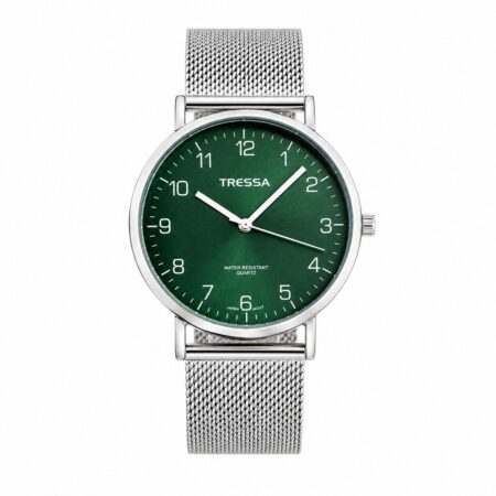 Reloj Tressa T-MELVIN-04 Hombre Plata/Verde