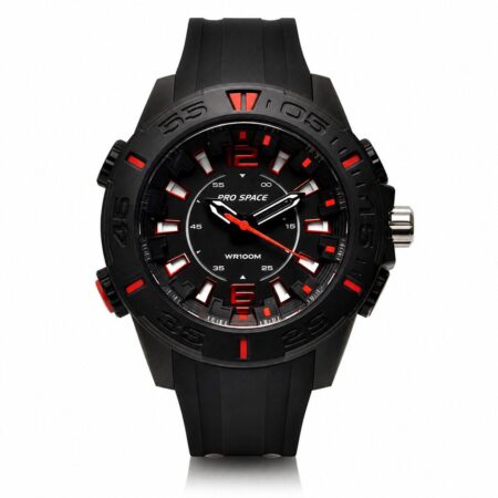 Reloj PROSPACE PSH0072-ANR-4C Hombre Negro/Rojo