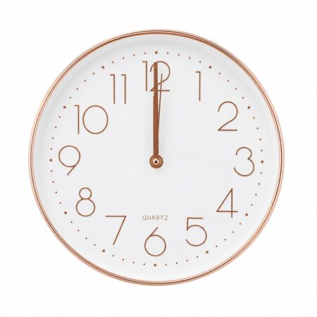 Reloj Pared DAKOT PP37 Redondo Rose con Blanco