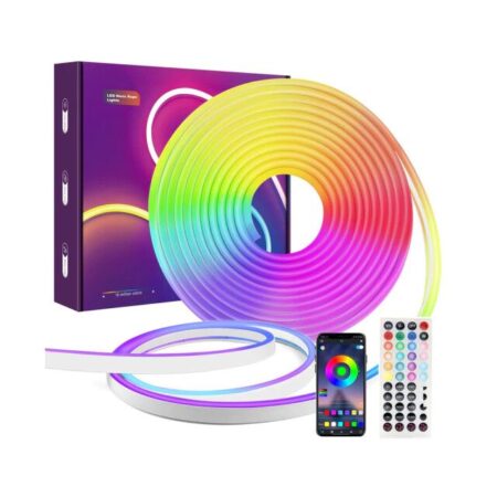 Tira LED 5mts NEON RGB con Control