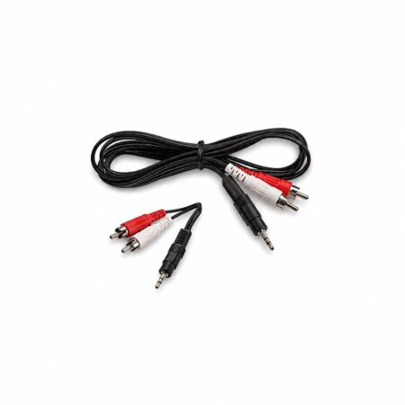 Cable Aux Plug 3.5 a 2RCA NOGA AC27 Reforzado 3mt