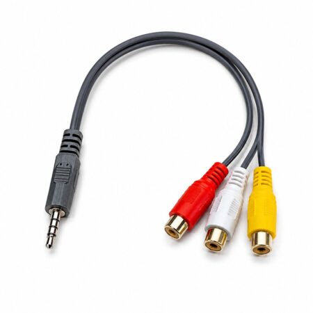 Cable VAPEX LTA069 3.5 a 3RCA Hembra