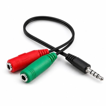 Cable Adaptador NOGA AUDIO 3.5M a 2 3.5H PS4 Auricular TR-1005