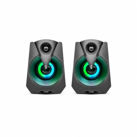 Parlante PC Gamer Noga NG503P 2.0  Entrada 3.5 + USB Alimentacion y Led