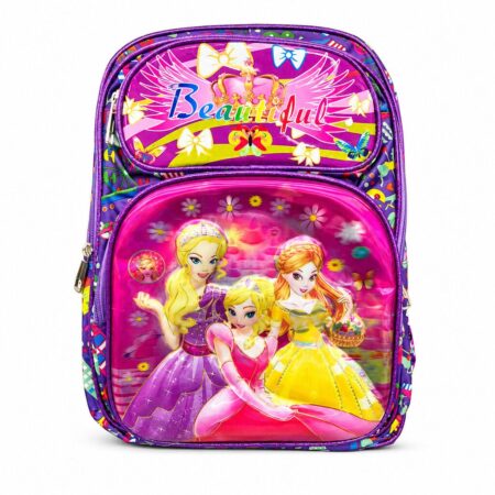 Mochila sin Carrito Diseño Grande Tres Princesas