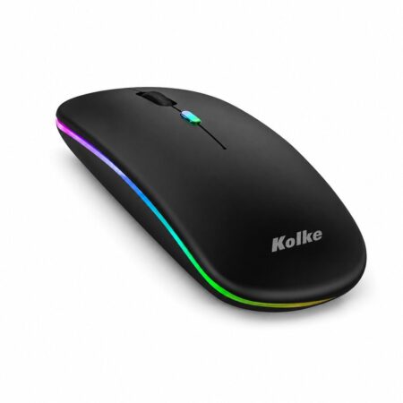 Mouse Inalambrico Recargable KOLKE KEM-699 Negro