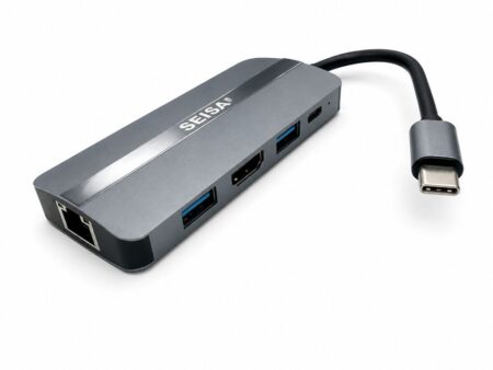 Hub TIPO C SEISA BYL-2205 USB 8 en 1