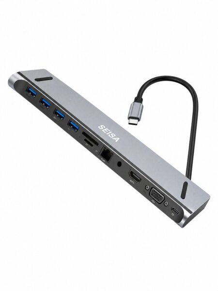 Hub TIPO C SEISA BYL-2003 USB 11 en 1