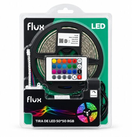 Tira LED 5mts RGB 50x50 FLUX Exterior/Interior