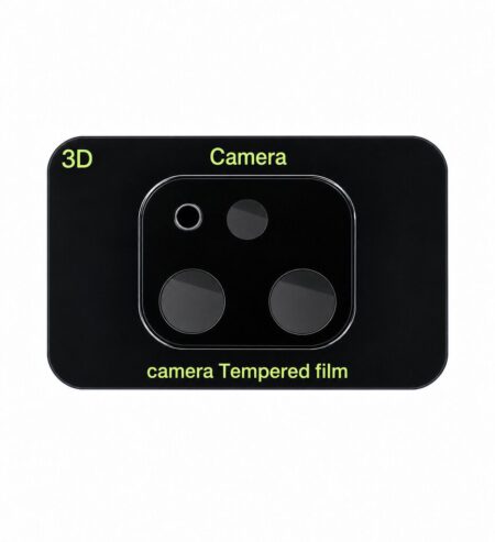 Protector Completo de Camara Vidrio Iphone 12 Black