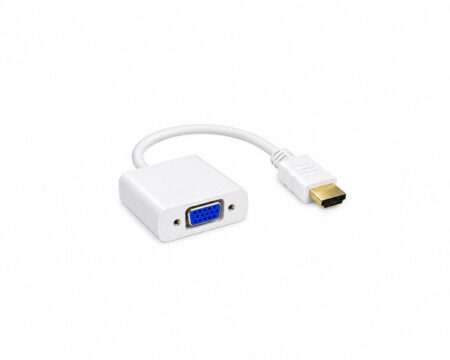 Adaptador HDMI a VGA NETMAK NM-C81A AUDIO 3.5