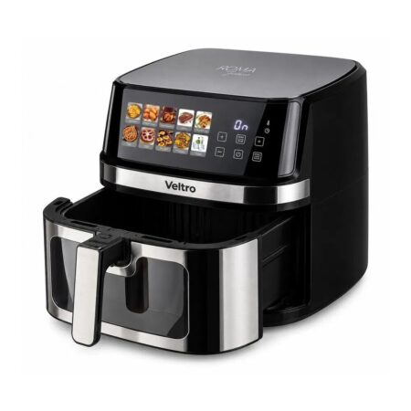 Freidora De Aire Veltro Roma VOAF08S 8L 1700W Plateado