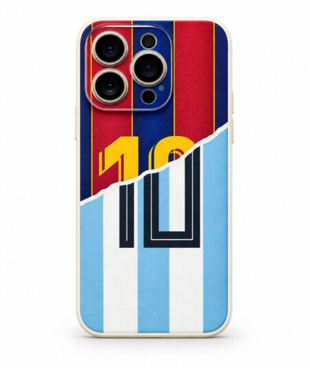 Funda ANTISHOCK Camiseta Messi 10 Iphone 15 Pro