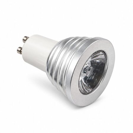 Lampara LED 3W RGB ROHS con Control SD-1-E27