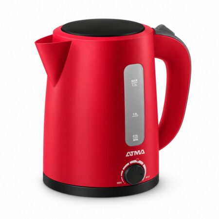 Pava Electrica ATMA PE1821RAP 1.7L Rojo Corte Mate