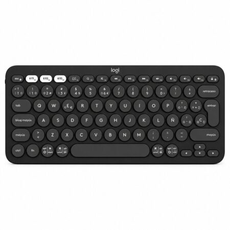 Teclado Inalambrico BT Logitech K380S Negro