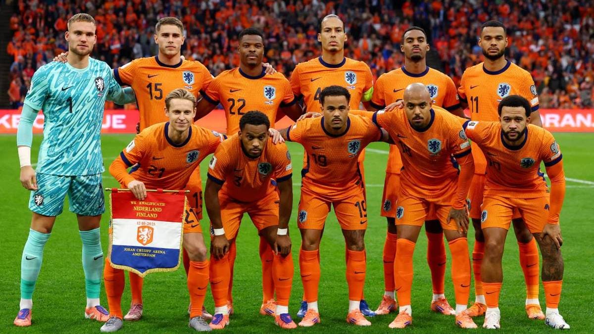 foto de equipo para Holanda