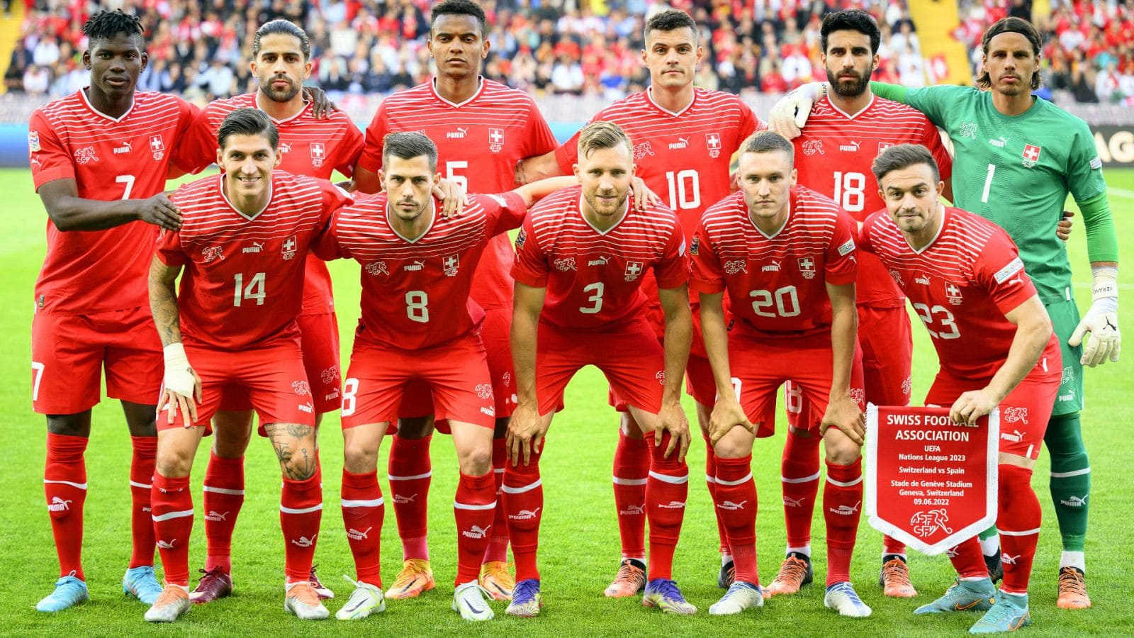 foto de equipo para Suiza